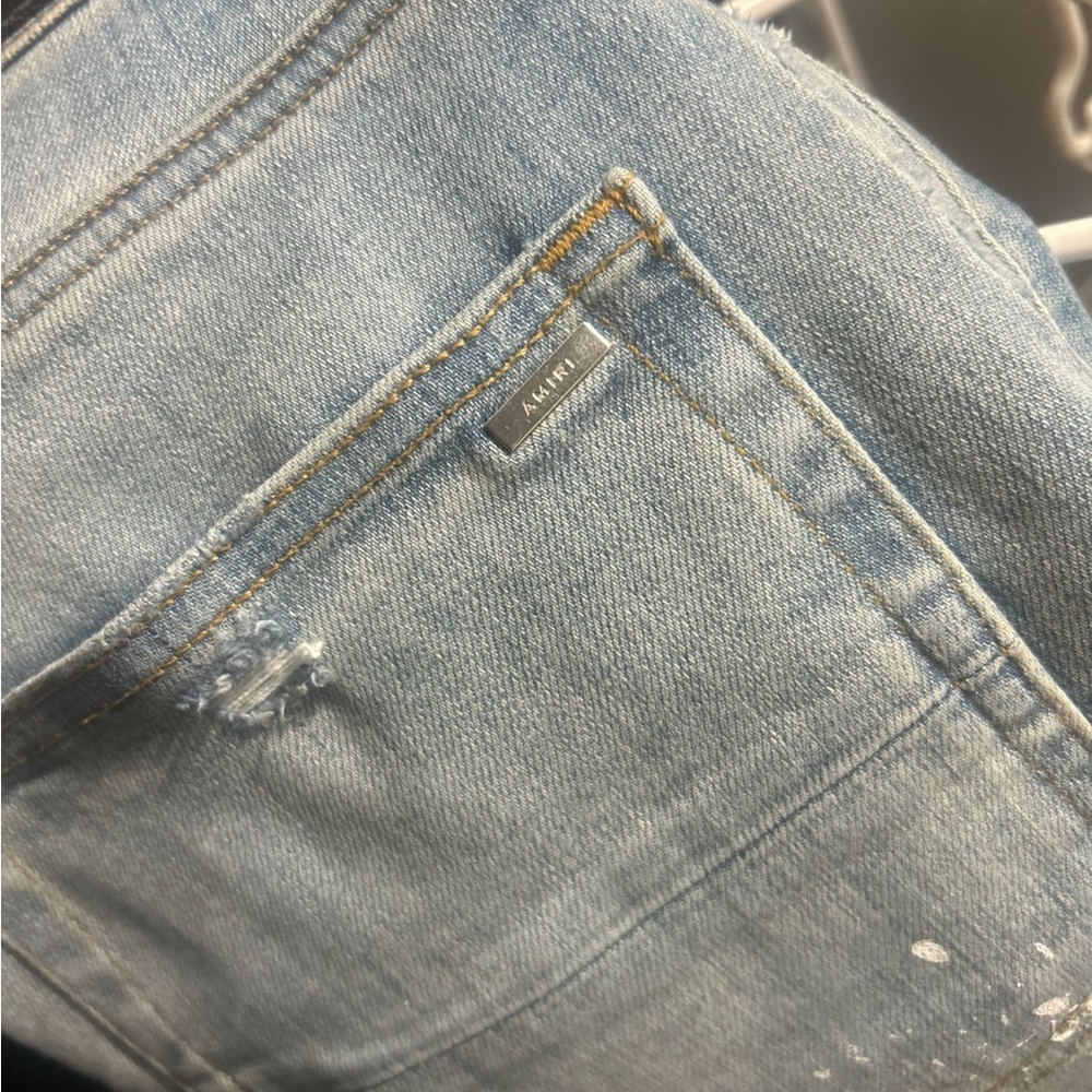 A|X Armani Exchange Light Blue Denim Jeans